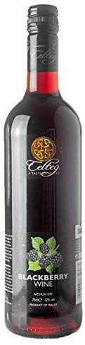 Celteg Welsh Blackberry Wine (1x 750ml Bottle, 12% ABV)