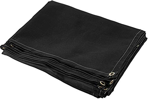 VEVOR Schweißdeck Schweißschutzdecke 10 x 10 Weldinger Schweißzubehör Hitzeschutzgewebe weiß