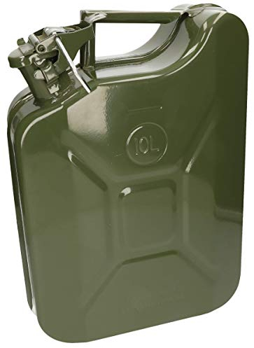 KOTARBAU® Jerrican en métal de 10 l pour carburant essence et liquide