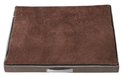 LOSTIS Haustierbett Hundebett Flaches Orthopädisches Hundebett Mit Griff Für Kleine Hunde. Bequeme Haustierkäfigpolster Mit Waschbarem Bezug Katzenbett Tierbett (Color : D, Size : 75 * 50 * 10cm)