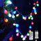 WOWDSGN Kugel Lichterkette,30M 300LEDs Lichterkette Dimmbar, Partylichterkette mit Stecker für Innen und Außen, 8 Leuchtmode, Enegiesparend, ideal für Weihnachten, Hochzeit, Party, Garten, Bunt
