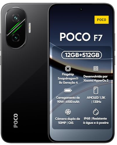 Xiaomi POCO F7 5G 12GB/512GB Nero (Black) Doppia SIM（senza caricatore）
