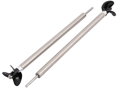anskaffningskarta 1 par båtmodelltillbehör 3 mm diameter 200 mm lång drivaxel med 3-vanes propeller
