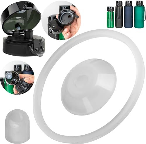 Juego de juntas de repuesto, 1 juego, compatible con 720°DGREE uberBottle, Super Sparrow, etc., para botellas a partir de 650 ml de volumen de llenado