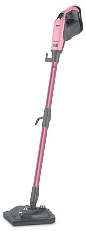 Swan SC30131QOC TV’s Queen of Clean 16-in-1 Steam Mop with 3 Steam Settings, 16 Accessories, Detachable Handheld Function and 5M Power Cord, Pink
