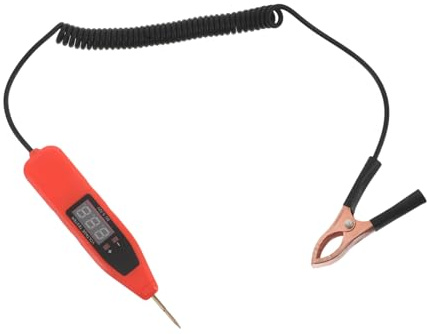 EXAOMBLE Probador De Circuitos Eléctricos Automotriz Comprobador De Tensión Para Baterías y Sistemas De Encendido Herramienta De Inspección Rápida Para Vehículos Diseño Amigable y