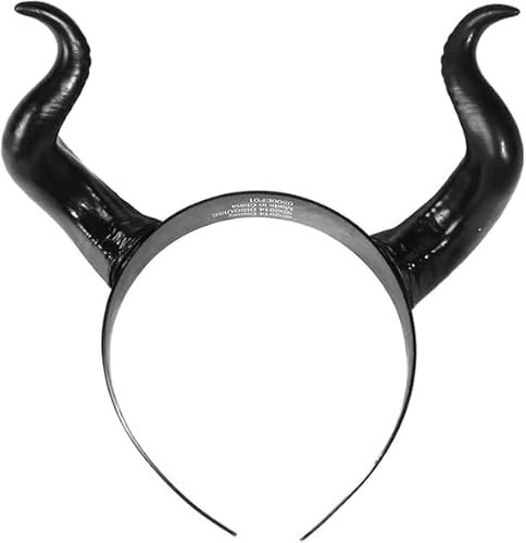 Serre Tete Corne de Diable Noire, Serre Tete Halloween Corne, Serres Tetes Demon pour Enfants Femmes Hommes, Noire Serre-Tête Cornes de Diable pour Halloween, Cosplay, Carnaval, Mascarade, Fête Thème