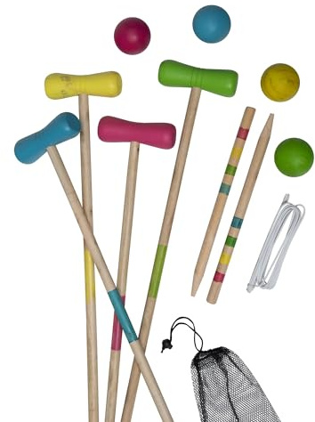 Imagin Jeu de Croquet 4 Joueurs