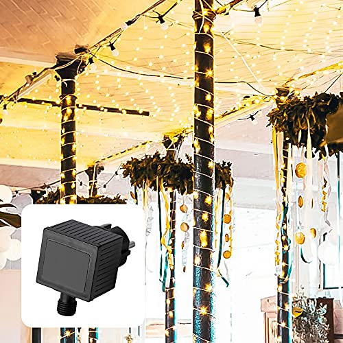 Hellum-ljusnät utomhus varm vit buskbelysning 200 varm vit LED 3 x 3 m för balkong husvägg belysning av paviljong trädgård för fest jul bröllop lämplig för inomhus- och utomhusbruk 565362