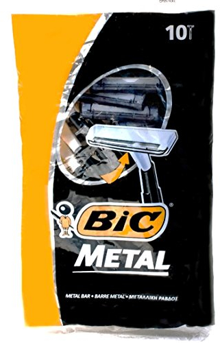 Bic Einwegrasierer für Herren, Metall, 10 Stück, 3 Packungen