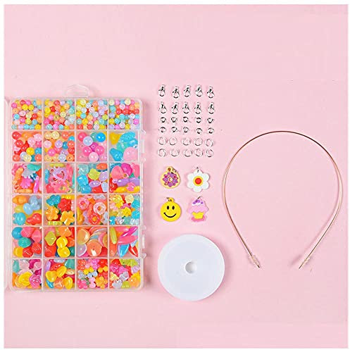 GangKun Condensado, DIY Hecho a Mano, Colgante, acción Fina, Entrenamiento débil, Accesorios de Cuentas, 24 grillas-24 Grid * C