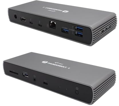 i-tec Thunderbolt 4 Dockingstation mit Stromversorgung 96W - 2X TB 4, 1x HDMI, 1x 2.5GLAN, 4X USB 3.1 Gen2, 1x SD, 1x Audio/Mik