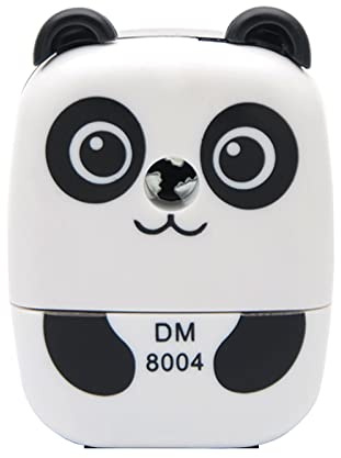 Manuell pennvässare, söt skola stationär barn pennvässare handvev manuell skrivbord vässare för kontor klassrum – panda