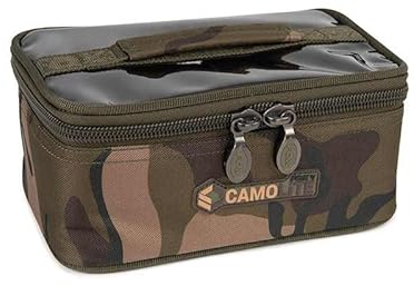 Fox Camolite Large Lead and Bits Bag 22x8x14cm - Angeltasche für Angelzubehör, Zubehörtasche