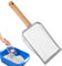 Katzenschaufel für Katzenklo, Katzenstreu Schaufel Metall, Katzenstreu Schaufel mit Holzgriff, Cat Litter Scoop 5mm Porengröße, Schaufel für Katzentoilette, Katzen Schaufel, für Alle Katzenstreu