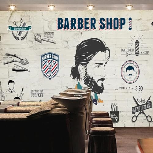 Decorazione Di Carta Per Il Soggiorno Ufficio Bagno Personalizzato Qualsiasi Dimensione Carta Da Parati Murale 3D Forbici Da Parrucchiere Per Barbiere Decorazione Murale Arte Moderna Pitt-89915949625