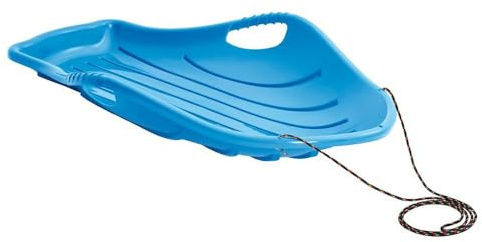 Trineo deslizador big m en forma de flecha - azul