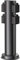 ledscom.de Portalámpara de jardín PORU para Exteriores, IP44, 4 vías, Acero Inoxidable, Negro, Redondo, 39 cm