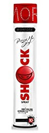 Morfose Shock Hair Styling Spray 300ml - Für extreme Frisuren - Höchste Haarhalterate, Haarglanz, Langanhaltender Halt - Professionelle Qualität - Unisex-Gebrauch