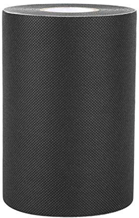 150 Mm X 10 M Kunstrasen-Nahtband, Kunstrasenband, Selbstklebend, Einseitig Klebend Zum Verkleben von Kunstrasen mit Rutschfester Unterseite(Schwarz)