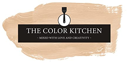Livingwalls THE COLOR KITCHEN helle Wandfarbe - Malerfarbe für Wohnzimmer und Schlafzimmer - matte Innenfarbe in Beige - 2,5l Deckfarbe in TCK5008