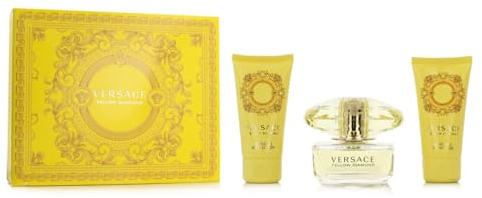 Versace EDT Damen Parfüm Set Yellow Diamond 3-teilig