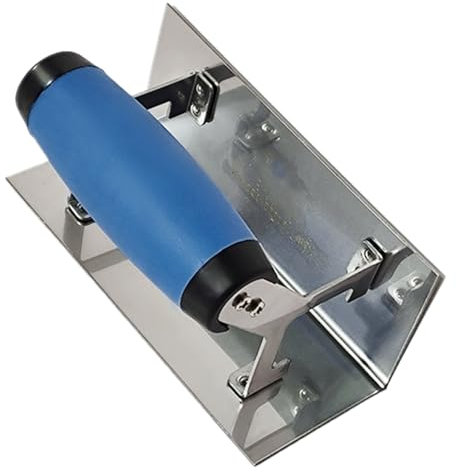 Paleta de esquina interior/exterior de acero inoxidable suave con mango ergonómico cómodo para la limpieza de la pared