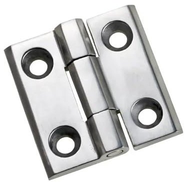 Bisagra de puerta de gabinete Industrial de acero inoxidable 304, herrajes for muebles, 60x60x6, 1 Uds.(60x60x6mm)