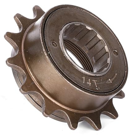 KooingTech Single Speed Freewheel, 14T Single Speed Bicycle Freewheel, Single Speed Bike Freewheel Bike Accessory for Mountain Bike Road Bike Folding Bike City Bike