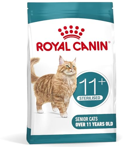 ROYAL CANIN AGEING 11+ | 2 kg | Alimento seco para Gatos Mayores de 11 años | Fórmula con el Complejo HealthyAge7™ | Contiene croquetas fáciles de Masticar