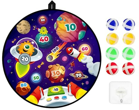 Canestro da Basket da Parete - 2-In-1 Giocattolo Pieghevole Con Bersaglio Per Freccette | Giochi Bambini,Per Bambini Ragazzi Ragazze Famiglia Amici Uffici Camera Da Letto Aula