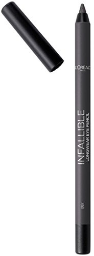 L'OREAL - Infallible, Pro-Last Waterproof Pencil Eyeliner, Grey - 0.042 oz. (1.2 g)
