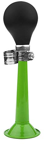 Dilwe Fahrrad Hupe, Metall Fahrradklingel Kinder Air Horns Signalhorn Trompete Fahrradhupe für Fahrzeuge Fahrräder Cart(grün)