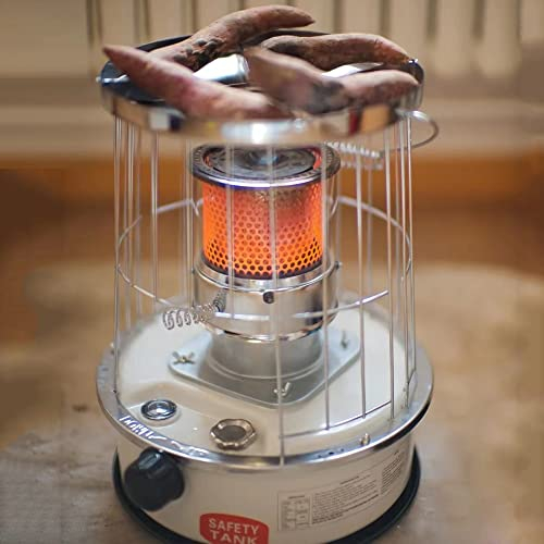 JOJAN 6 L Chauffe-poêle, Portable Chauffage Au Kérosène, Chauffe-Huile Au Kérosène, Chauffage D'Intérieur Poêle À Pétrole Chauffage À Pétrole Non Électrique (Size : 3*Wick)