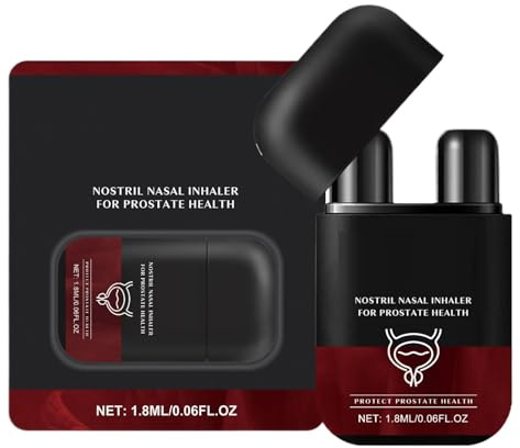 Bull Up Nasal Inhalateur, 2 Pièces Inhalateur Nasal De Santé De La Prostate, Inhalateur Nasal De Bien-être De La Prostate, Inhalateur Nasal À Double Fonction, Pour La Promotion De La Santé