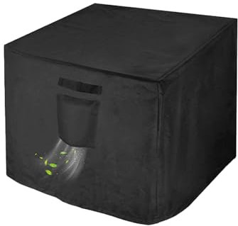 Generico Copertura per Focolare Esterno | Riparo Impermeabile per Focolare,Copertura Quadrata Portatile per Spiaggia Giardino Balcone Campeggio Viaggio Cortile