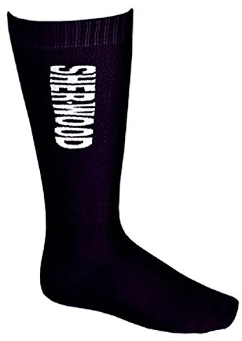 Sherwood Unisex Eishockey Sher wood Performance Schlittschuh Socken 2 er Pack, Schwarz, 43-46 EU