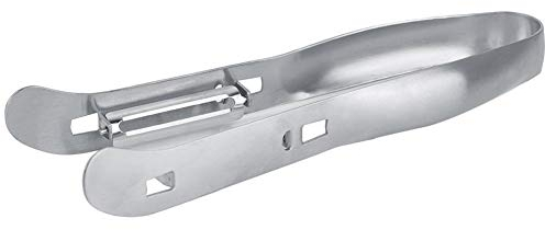 Stainless Steel Vegetables Peeler Double Side Asparagus Carrot Peeler Long Handle Tomato Potato Peeling Tool Yam Paring Parer for Home Restaurant