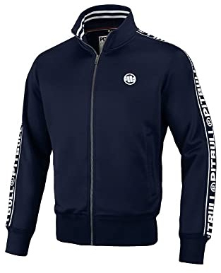 PITBULL - Sweat Pull Coupe Sportive Zippé, Sweat Zippé Confortable et Fonctionnel