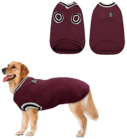 Suéter para Perros Jersey para Perro Abrigos de Invierno para Perros Ropa Cálida para Mascotas Disfraz de Punto Chaqueta Chaleco para Clima Frío Cachorros Gatos Perros Pequeños Medianos Grandes