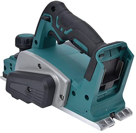 Raboteuse électrique sans Fil au Lithium, Outil de Coupe de Bois Portatif pour Batterie 21 V, Profondeur de Rabotage Réglable de 82 Mm, Raboteuse électrique pour le Travail du Bois