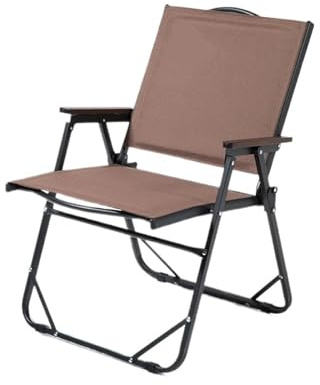 Genérico Silla de Camping Plegable portátil for Picnic, Playa, Senderismo y Trekking(Brown)