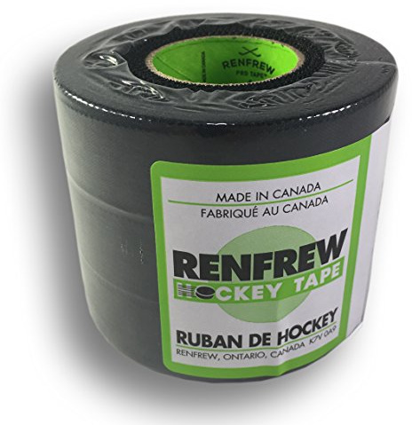 Renfrew, 1 Cloth Hockey Tape, (18m, Black XT, 3pk)