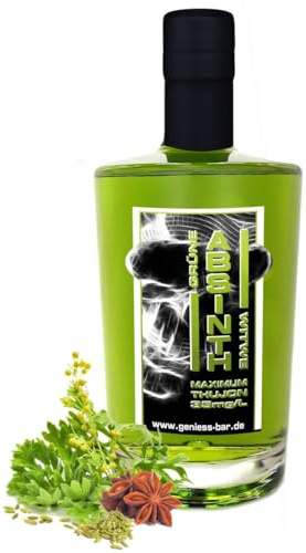 Absinth Die Grüne Witwe 0,7L Testurteil SEHR GUT(1,4) Maximal erlaubter Thujongehalt 35mg/L 55% Vol