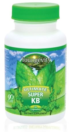 Youngevity Super KB - Proprietary Urinary Tract Health Supplement - Cranberry, Bilberry, Devil's Claw, Horsetail & More - Ancient Legacy - 90 Capsules