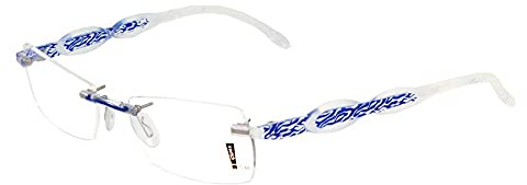 switch it Garnitur Combi 2311 Wechselbügel Montur in der Farbe transparent-blau, Ellipse groß