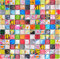 Keramik Mosaik bunt Mosaikfliese Retro Vintage POP UP Mosaikfliese MOS18D-1605