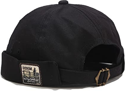 Faringoto Cappelli unisex senza tesa senza visiera Sailor Skullcap Berretti, Taglia unica