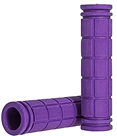 1 Paar Lila Fahrradgriffe Ergonomisch für Kinder, Lenkergriffe Fahrrad Griffe Rutschfester Weichem Gummi Lenker Griff für MTB Mountainbike Handgriffe