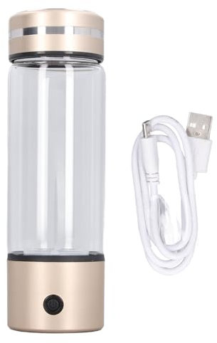 Bottiglia D'acqua All'Idrogeno Generatore di Macchina Ionizzatore Portatile 300 Ml Tazza Sanitaria per Elettrolisi Rapida Bicchiere D'acqua Ricco di Idrogeno per Elettrolisi